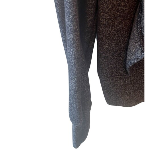 Fleece Factory Sweatshirt Unisex Gray Red Heritage Pullover Hoodie Knit Small - Picture 2 of 5